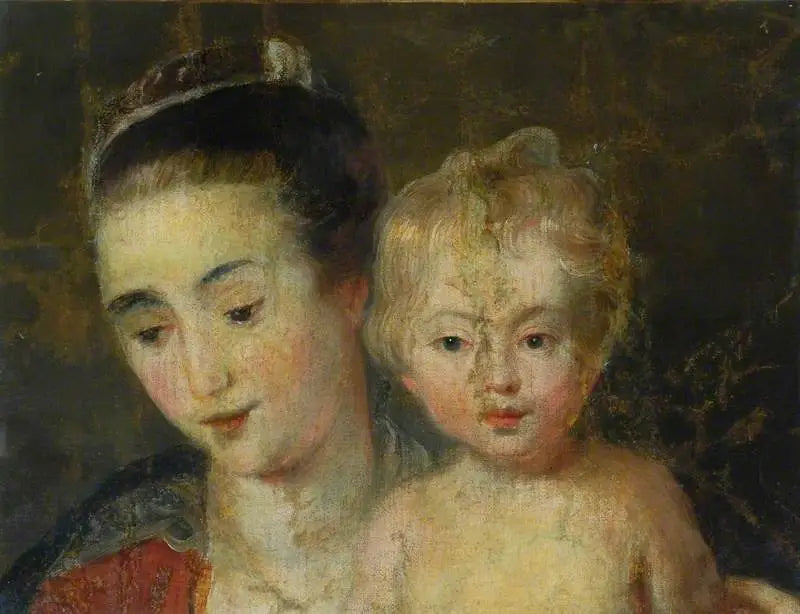 Neitsyt ja lapsi - Peter Paul Rubens