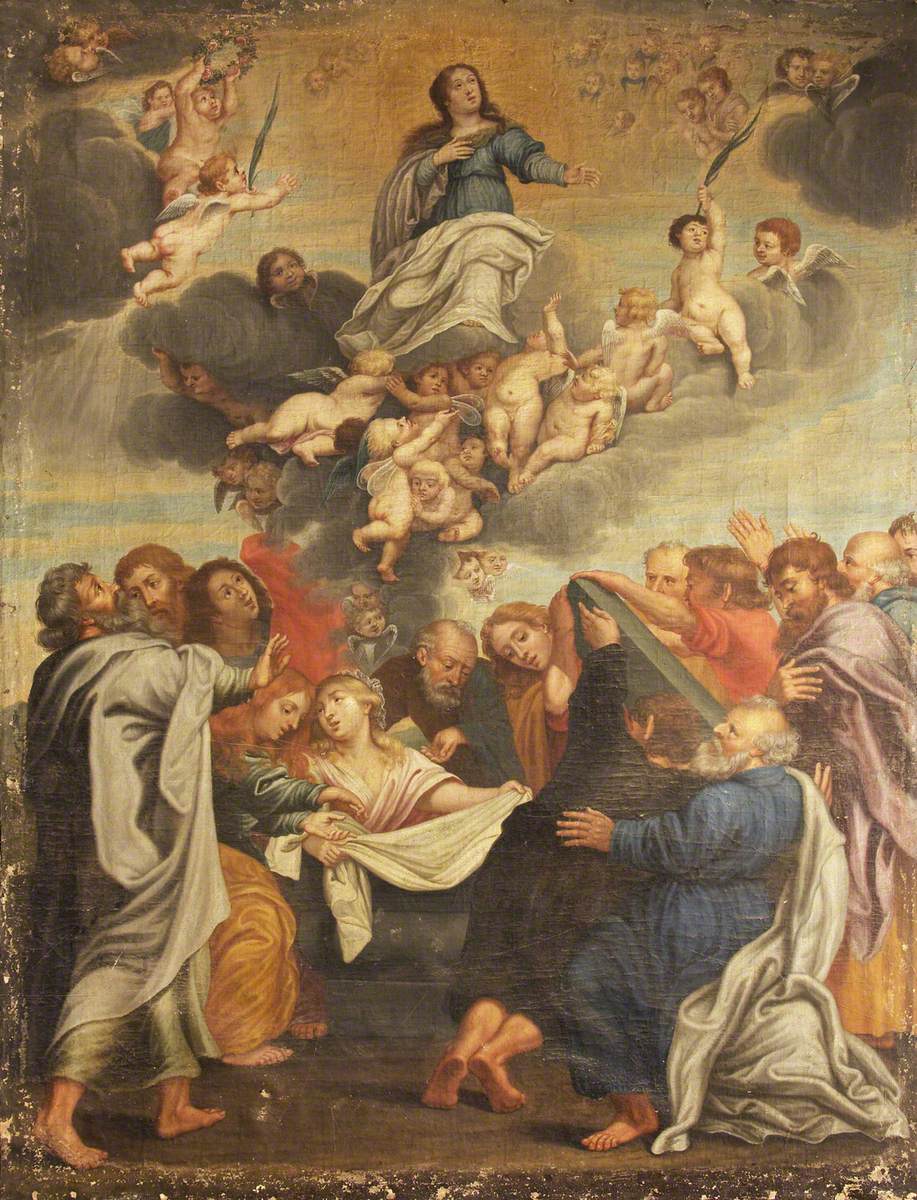 Neitsyt Marian taivaaseenottaminen - Peter Paul Rubens