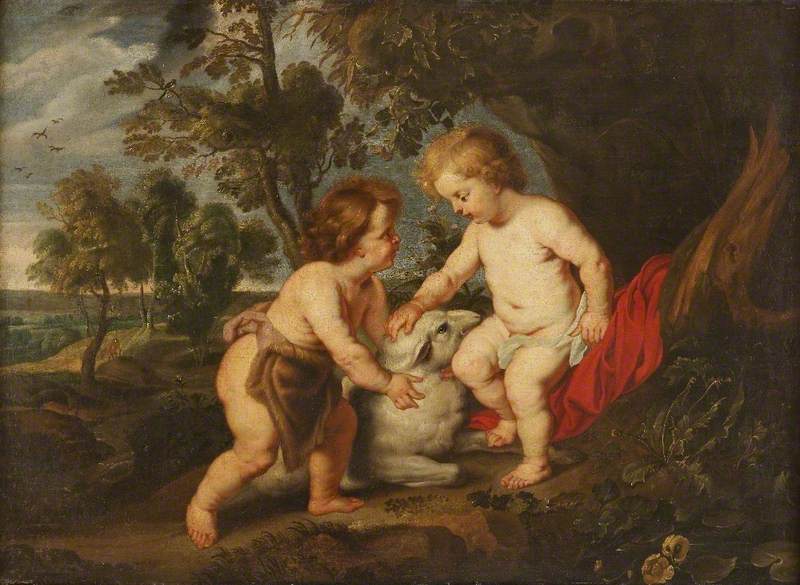 Jeesus-lapsi ja pyhä Johannes - Peter Paul Rubens