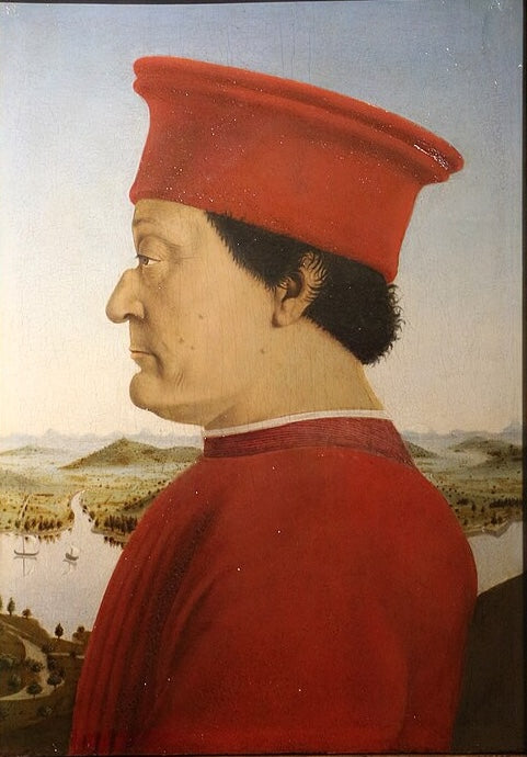 Frédéric de Montefeltro -muotokuva – Piero della Francesca (noin 1472)