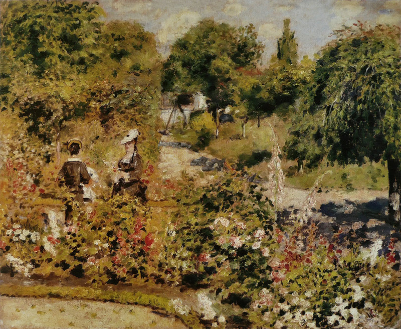 Fontenayn puutarha - Pierre-Auguste Renoir