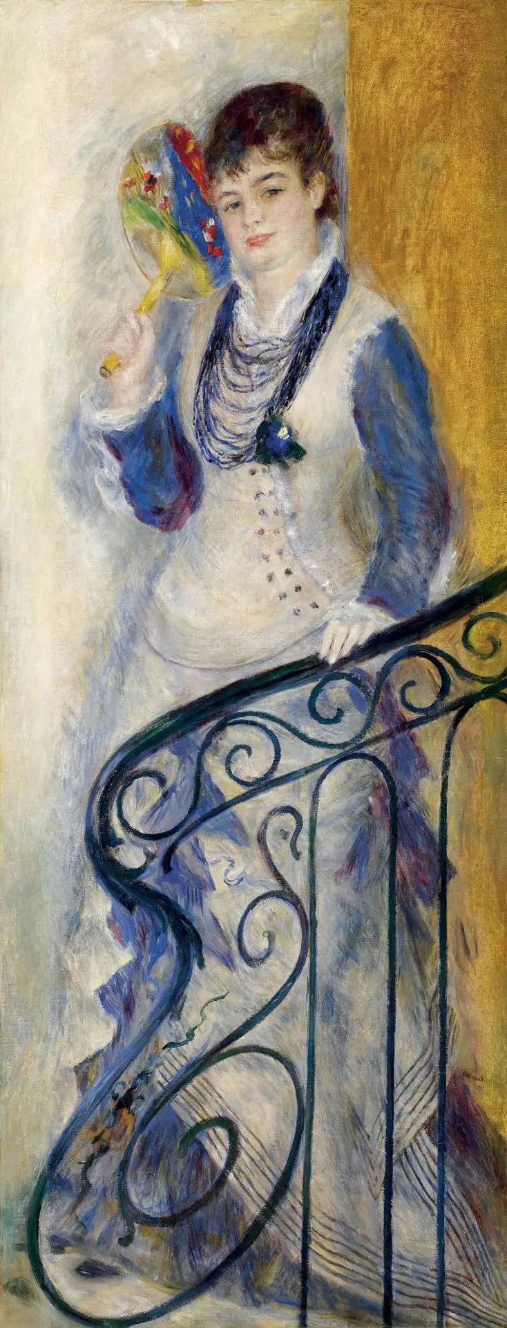 Nainen portailla - Pierre-Auguste Renoir