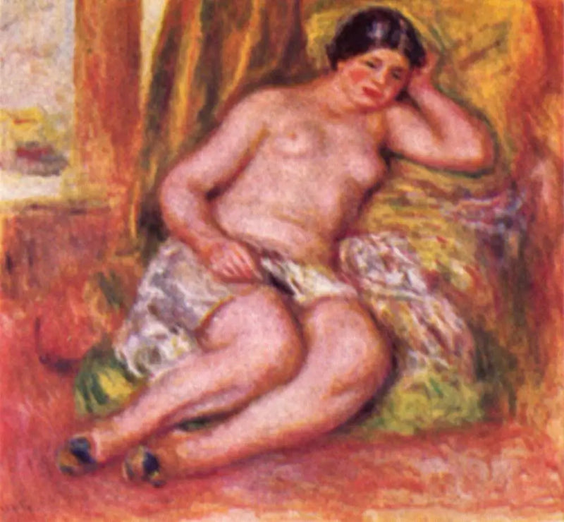 Nukkuva odaliski - Pierre-Auguste Renoir