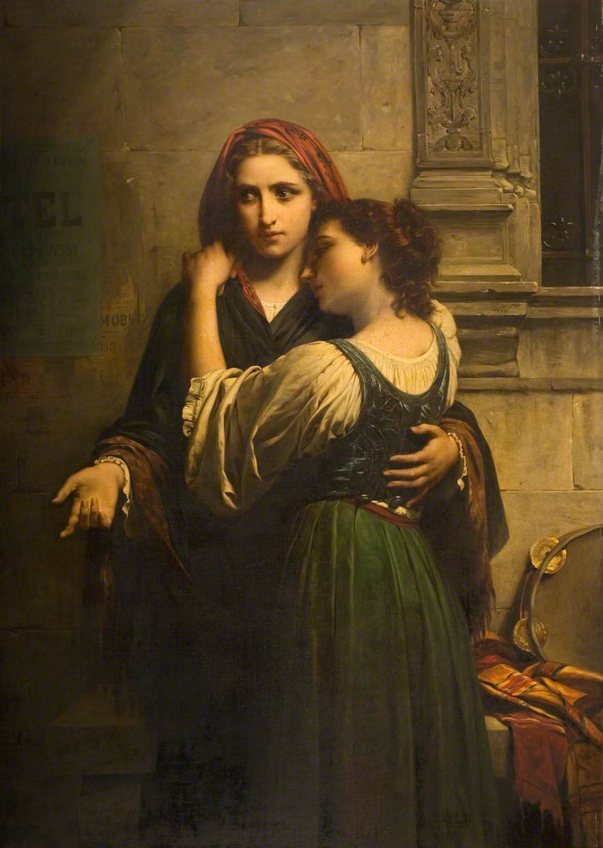 Charité pour ma sœur - Pierre Auguste Cot