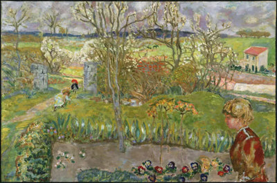 Reproduction du tableau « Début du printemps - Pierre Bonnard » par Alpha Reproduction en peinture à l’huile