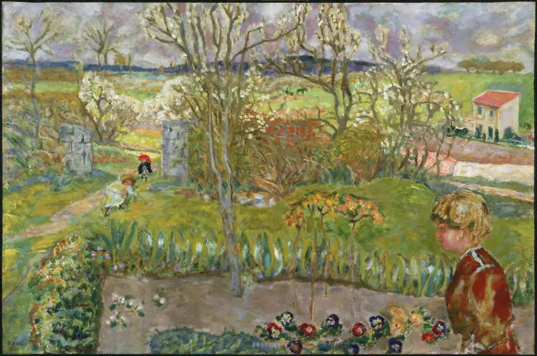 Kevään alku - Pierre Bonnard