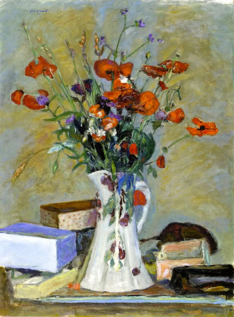 Unikot ja heinät - Pierre Bonnard