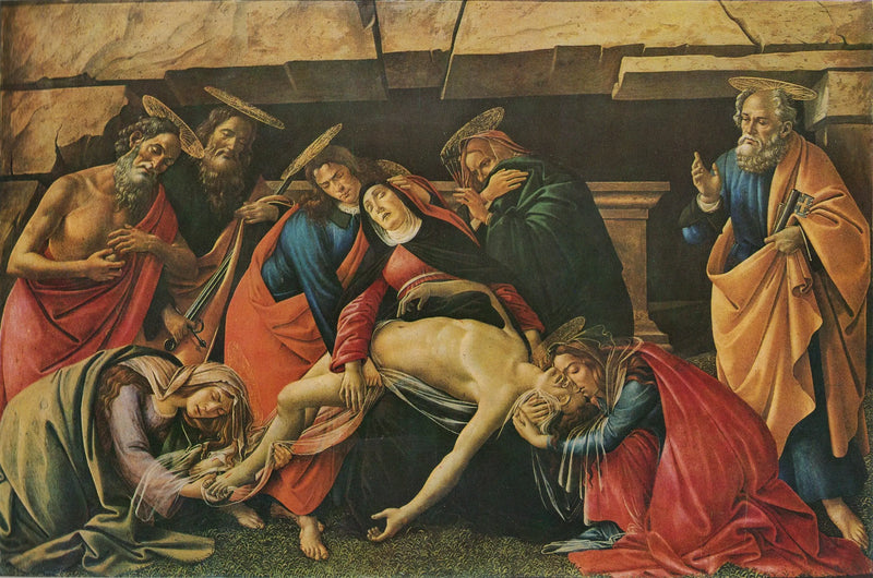 Kristuksen kuoleman suru - Sandro Botticelli