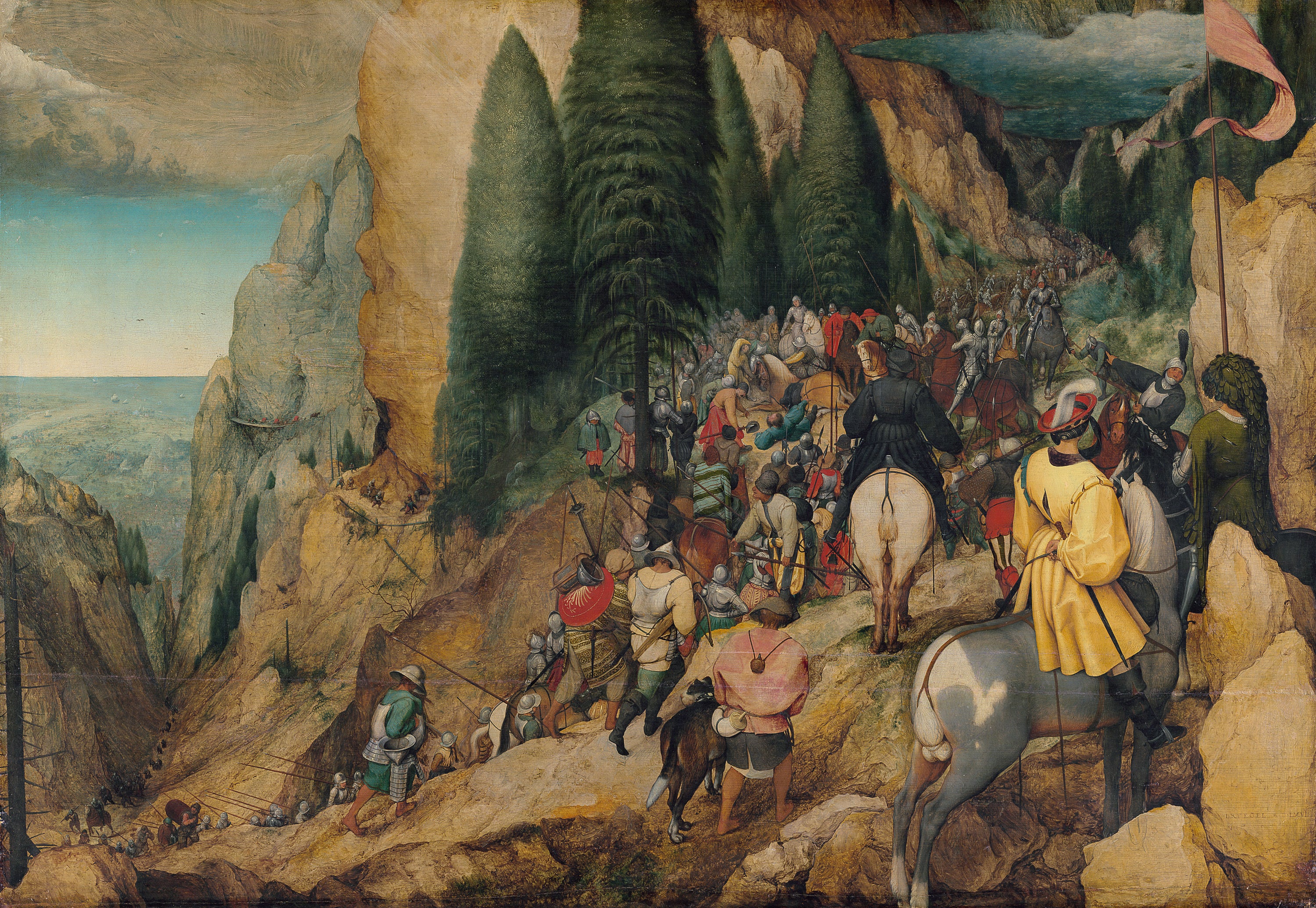 Pyhän Paavalin kääntyminen - Pieter Brueghel vanhempi