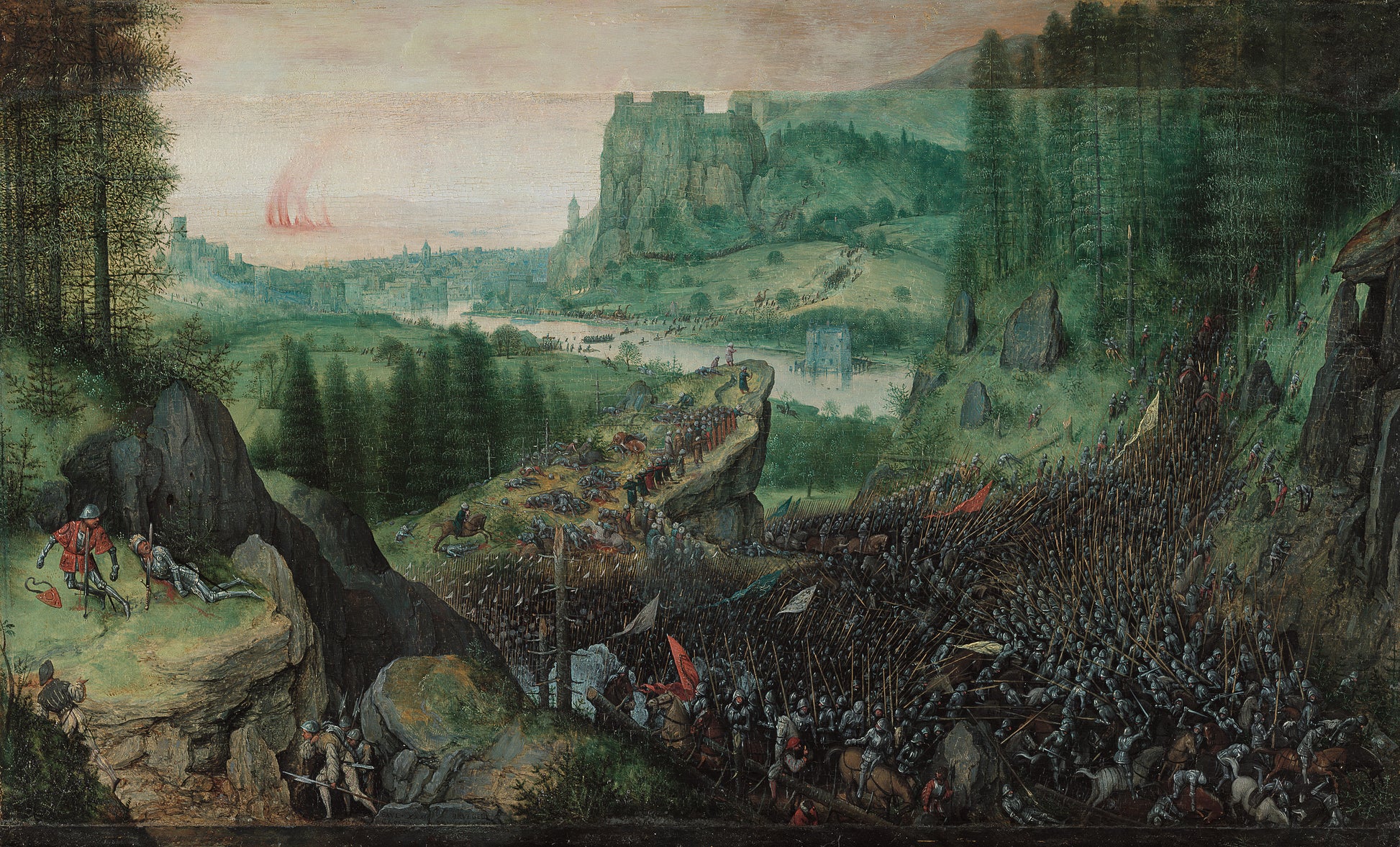 Le Suicide de Saül - Pieter Brueghel the Elder
