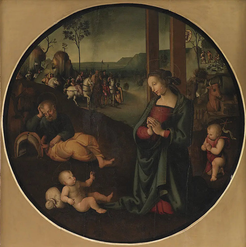 Pyhä perhe - Pietro Perugino