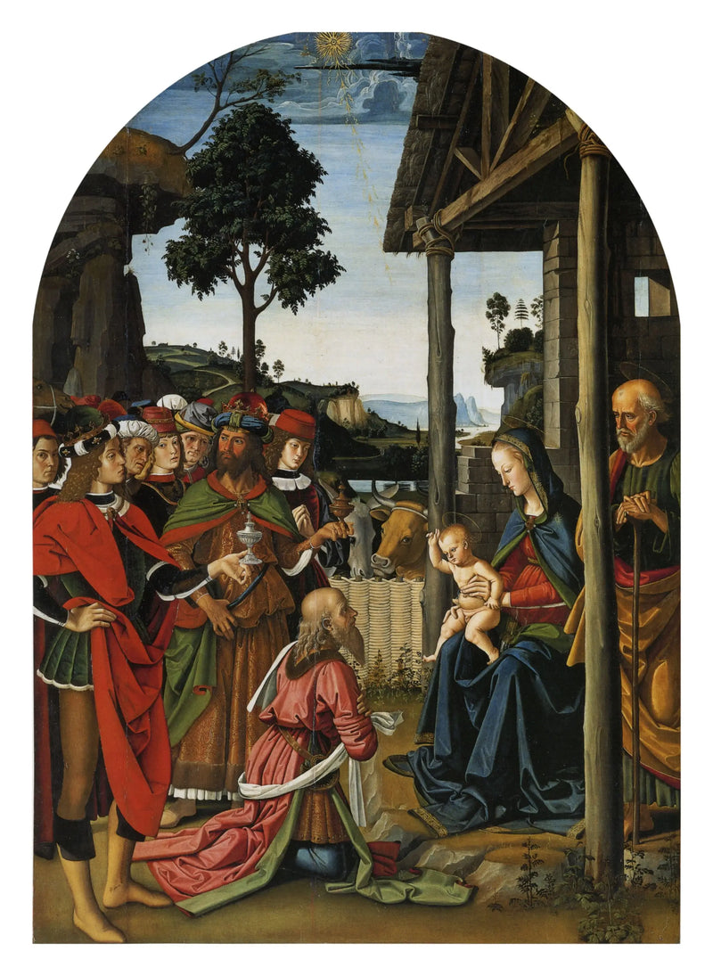 Magien ylistys - Pietro Perugino