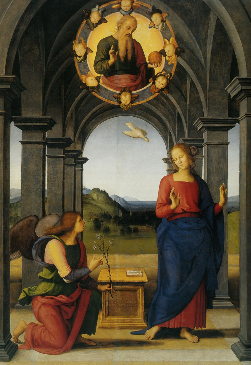 Fano'n Annuntiaatio - Pietro Perugino