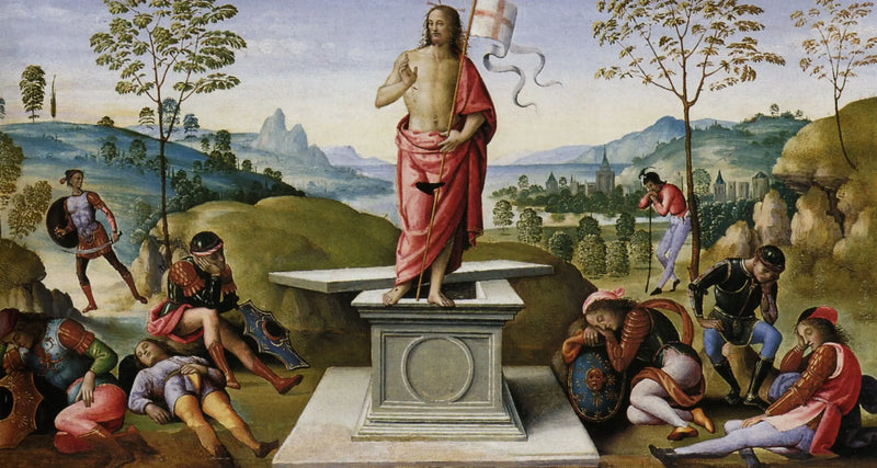 Kristuksen ylösnousemus - Pietro Perugino