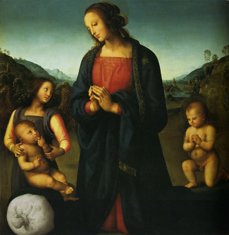 Neitsyt ja kassi - Pietro Perugino