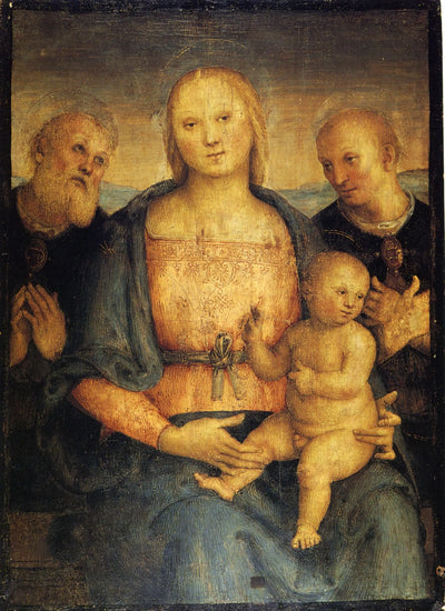 La Vierge à l’Enfant entre les saints Herculan et Constant - Pietro Perugino - Alpha Reproduction