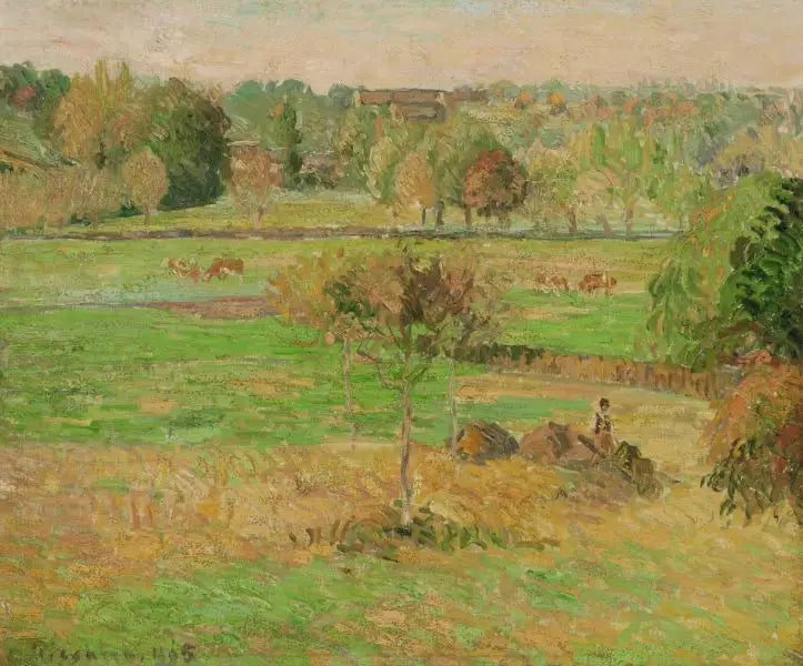 Syksy Éragnyssä - Camille Pissarro