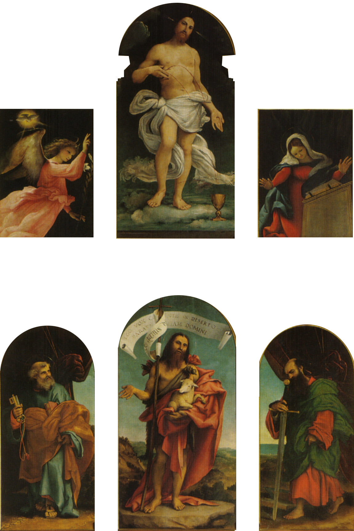 Polyptyque de Ponteranica - Lorenzo Lotto - Alpha Reproduction