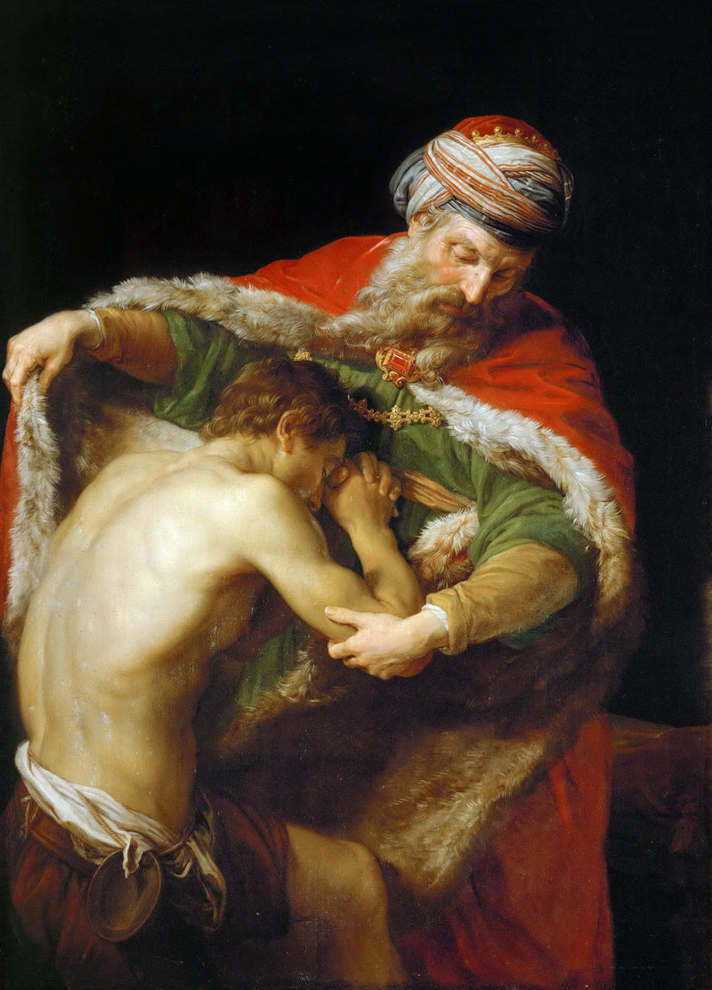 Poikansa paluun - Pompeo Batoni