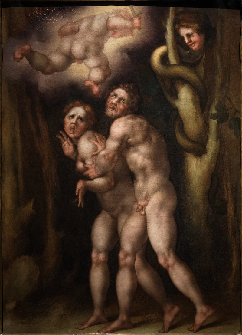 Aadam ja Eevan karkotus - Pontormo