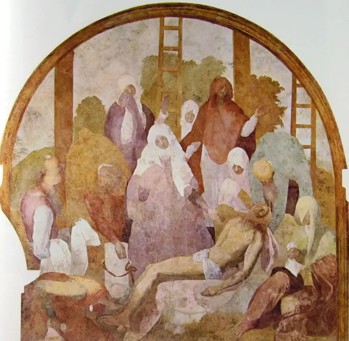 Kristuksen ristiinnaulitseminen - Pontormo