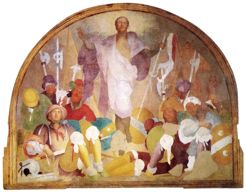 Kristuksen ylösnousemus - Pontormo