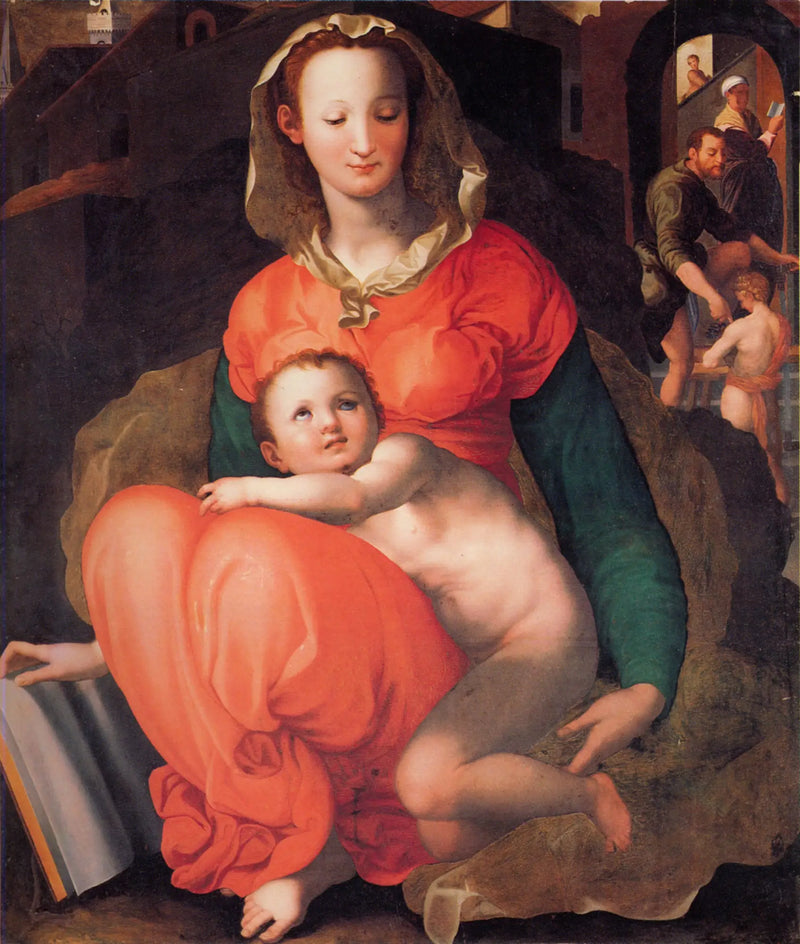 Neitsyt ja lapsi - Pontormo