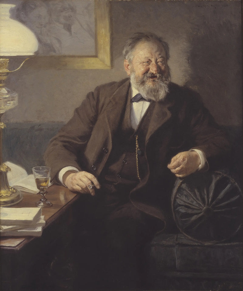 Sophus Schandorphin muotokuva - Peder Severin Krøyer
