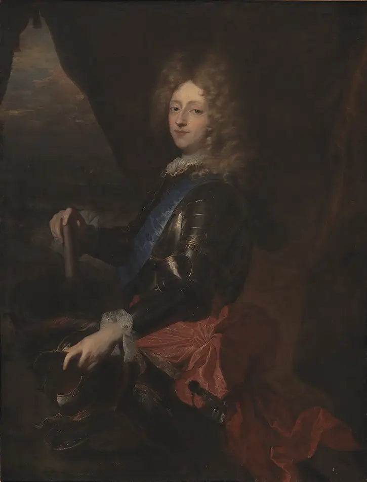 Kuningas Frederik IV:n muotokuva prinssinä - Hyacinthe Rigaud