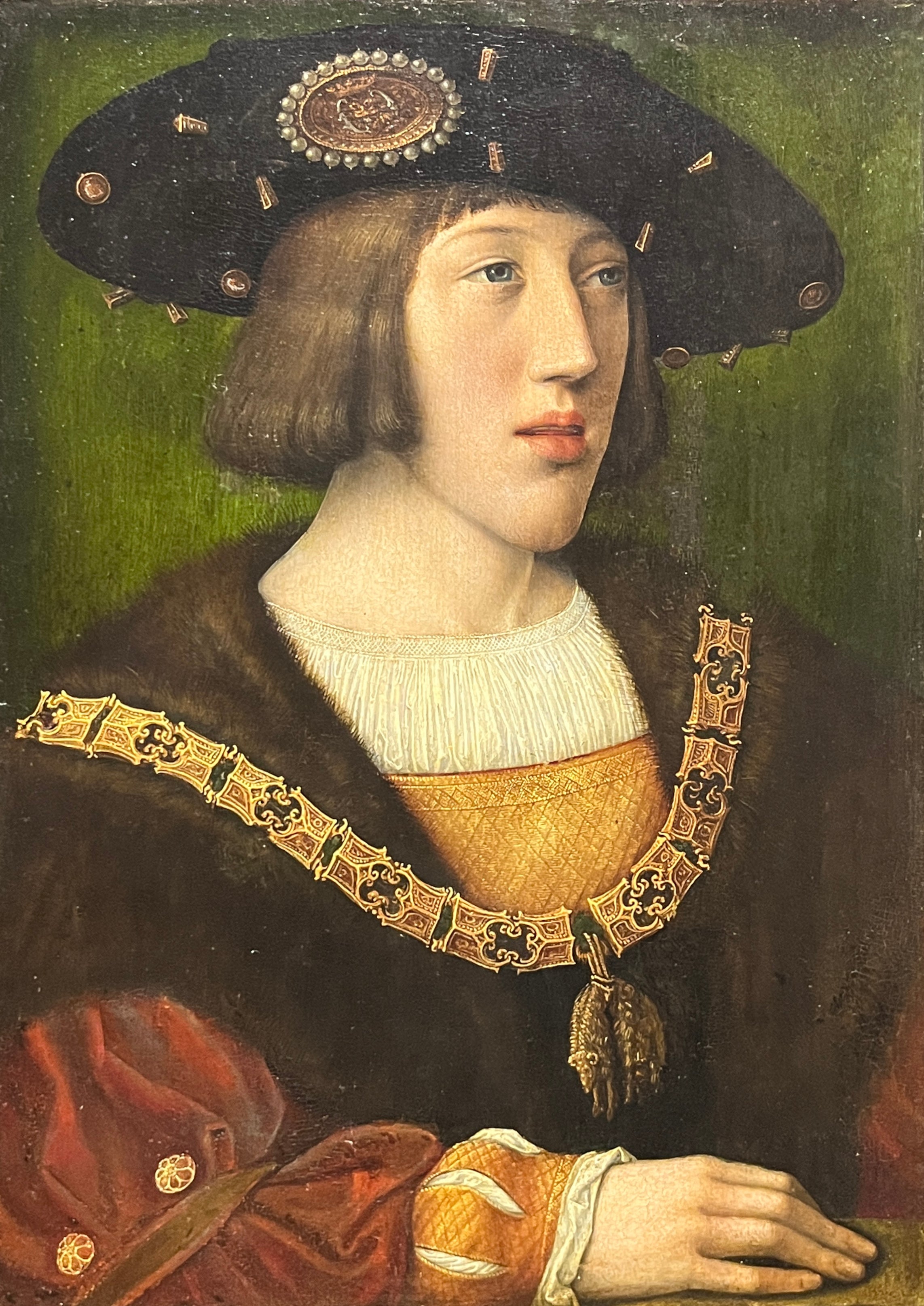 Charles Quint jeune - Bernard van Orley