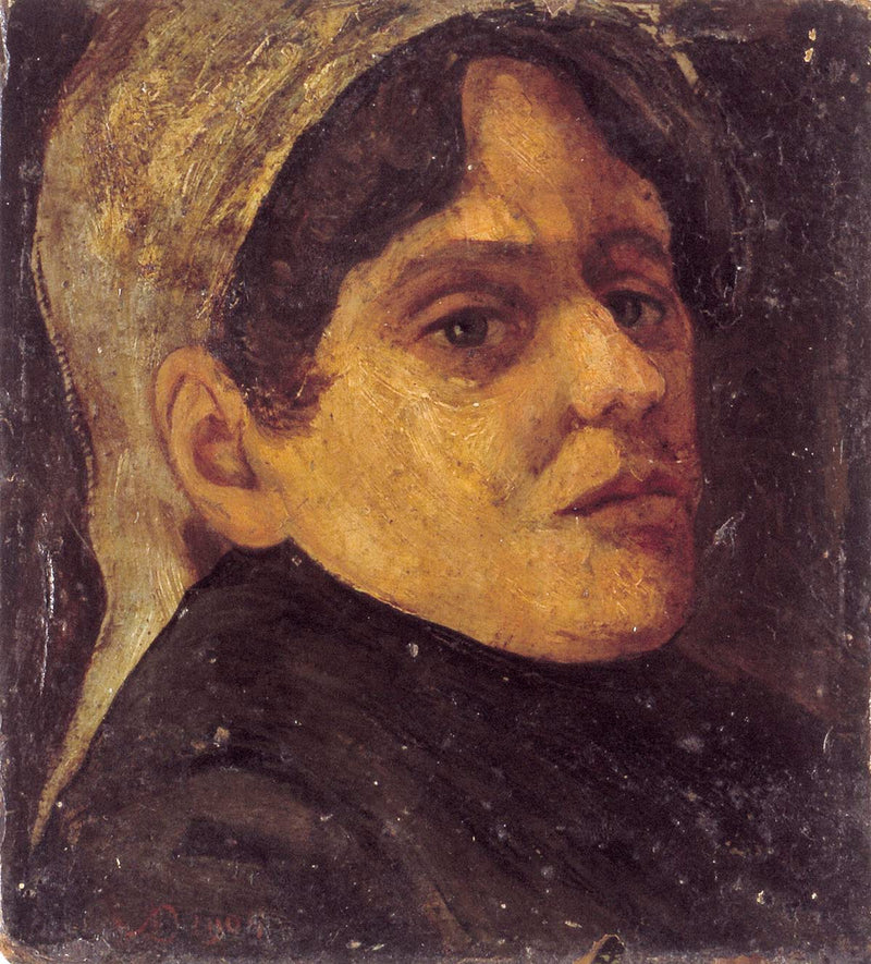 Portrait d'Agnita Feis - Theo van Doesburg