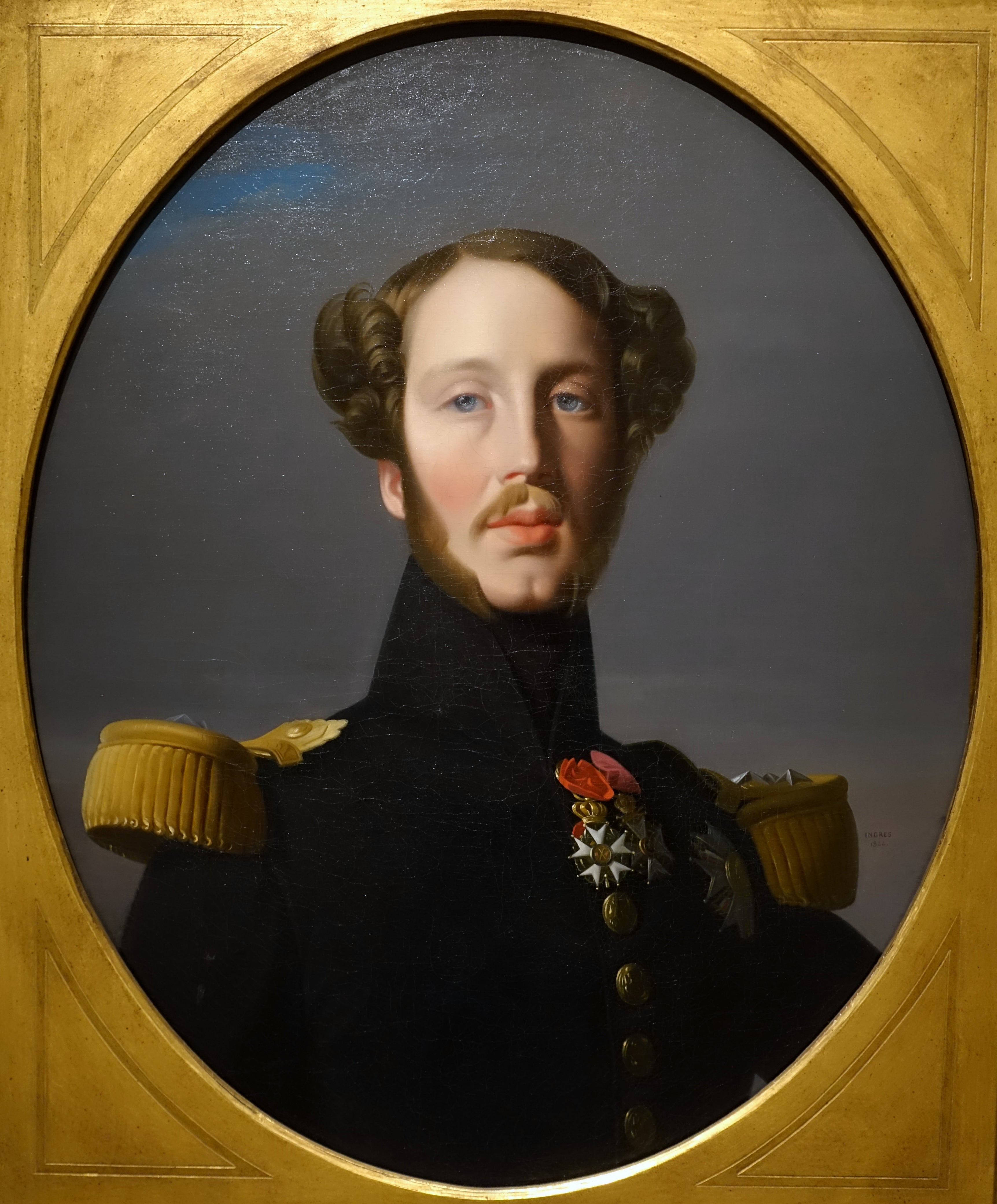 Ferdinand-Philippe d'Orléansin muotokuva - Jean-Auguste-Dominique Ingres
