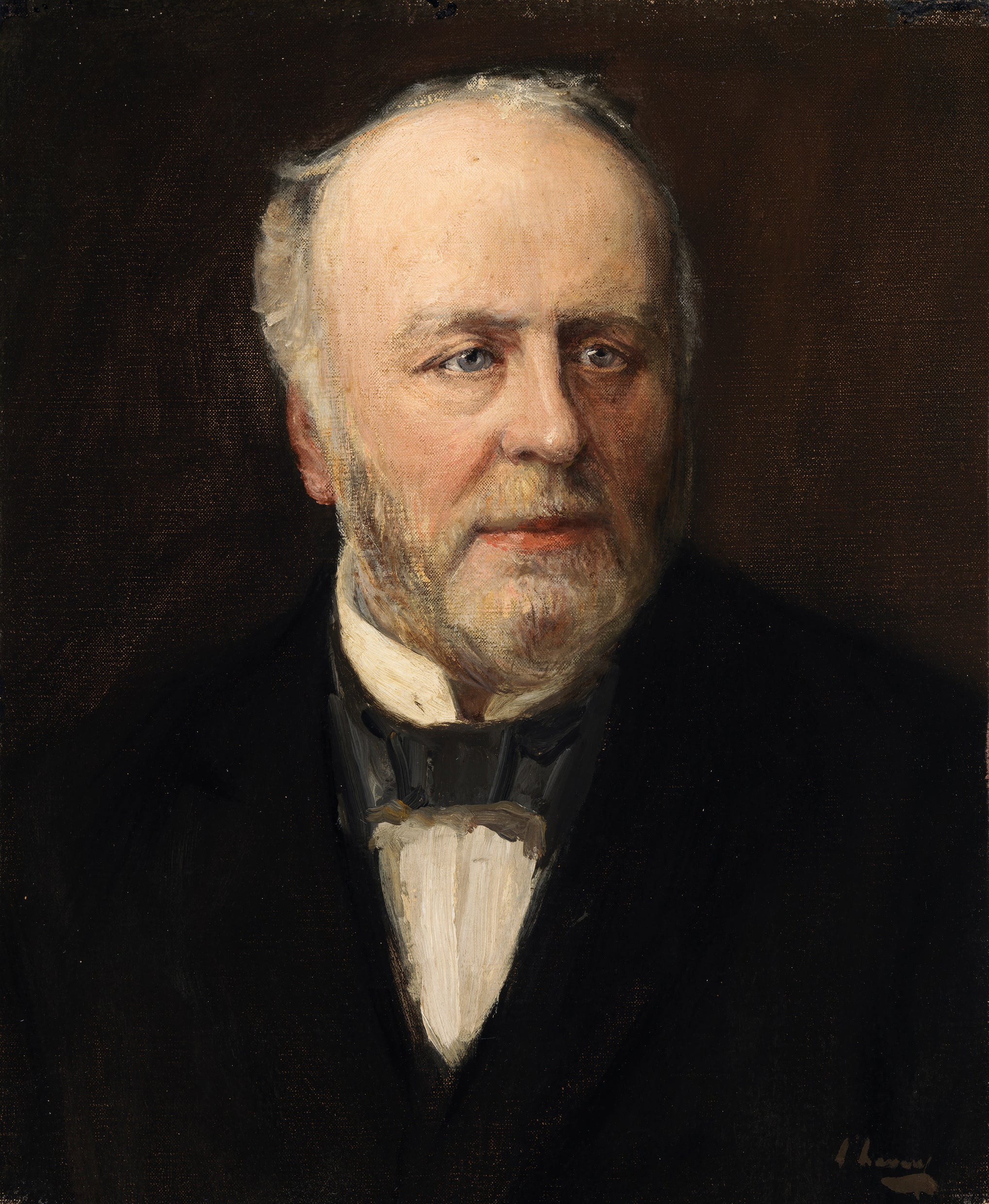 Muotokuva antiikkikauppias John Thomas Gilbertistä (1829-1897) - John Lavery