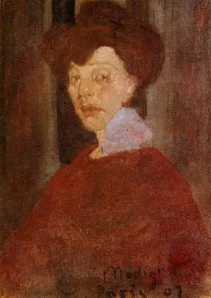Naisen muotokuva - Amedeo Modigliani
