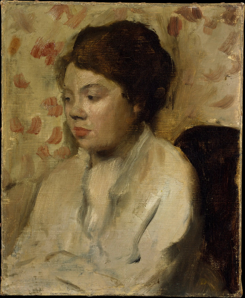 Nuoren naisen muotokuva - Edgar Degas