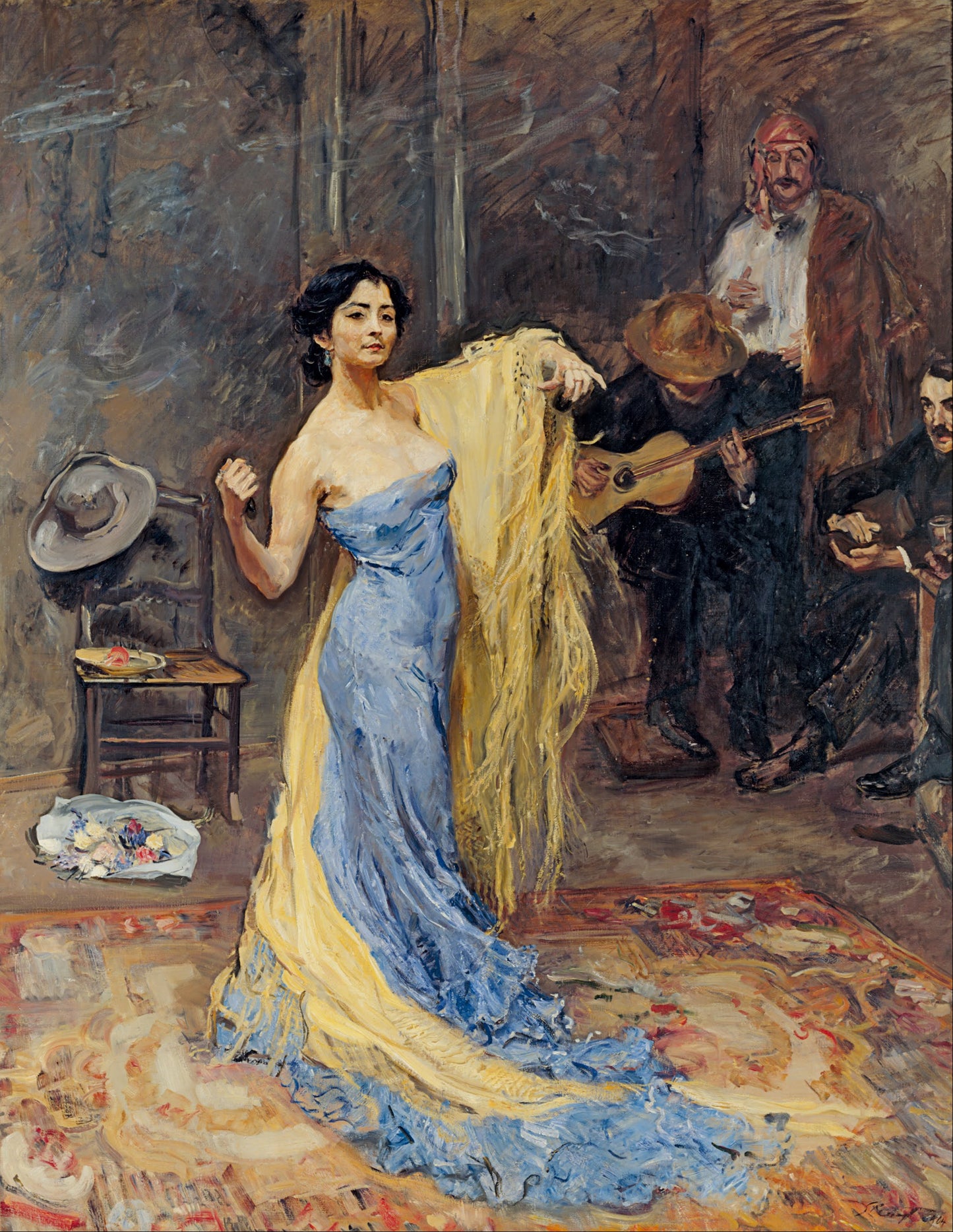 Marietta di Rigardon tanssijan muotokuva - Max Slevogt