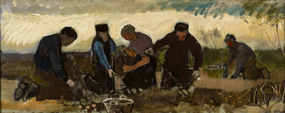 Perunan sadonkorjuu (viisi numeroa) - Vincent van Gogh