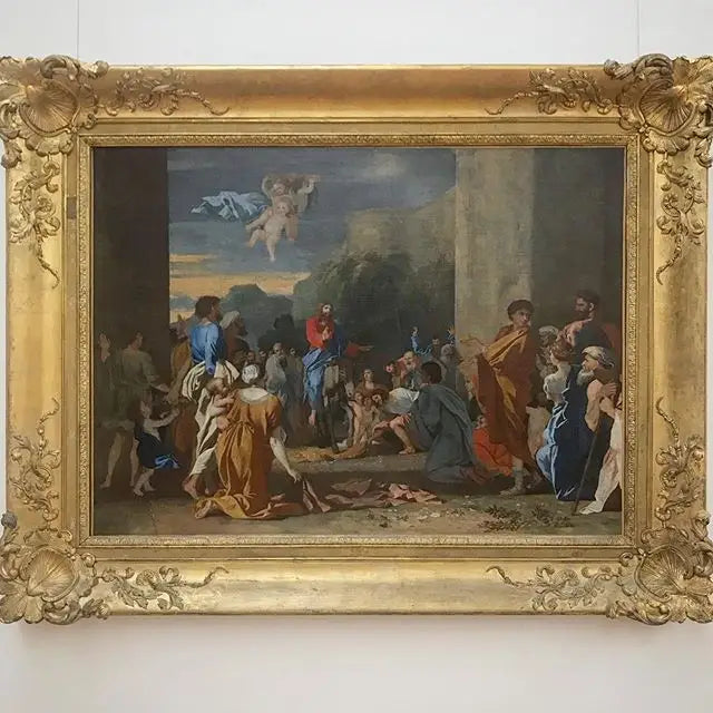 Kristuksen sisäänkäynti Jerusalemiin - Nicolas Poussin