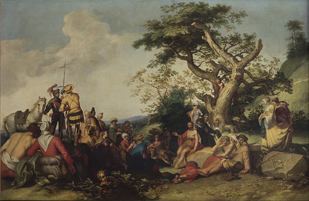 Prédication de saint Jean-Baptiste - Abraham Bloemaert