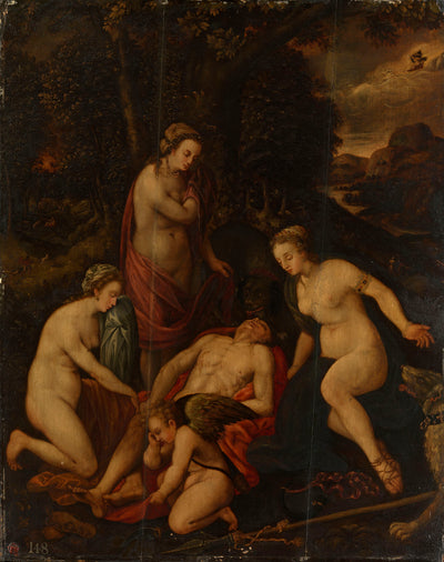 La mort d'Adonis - Bernard van Orley