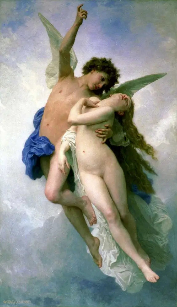 Psyche ja Rakkaus - Bouguereau
