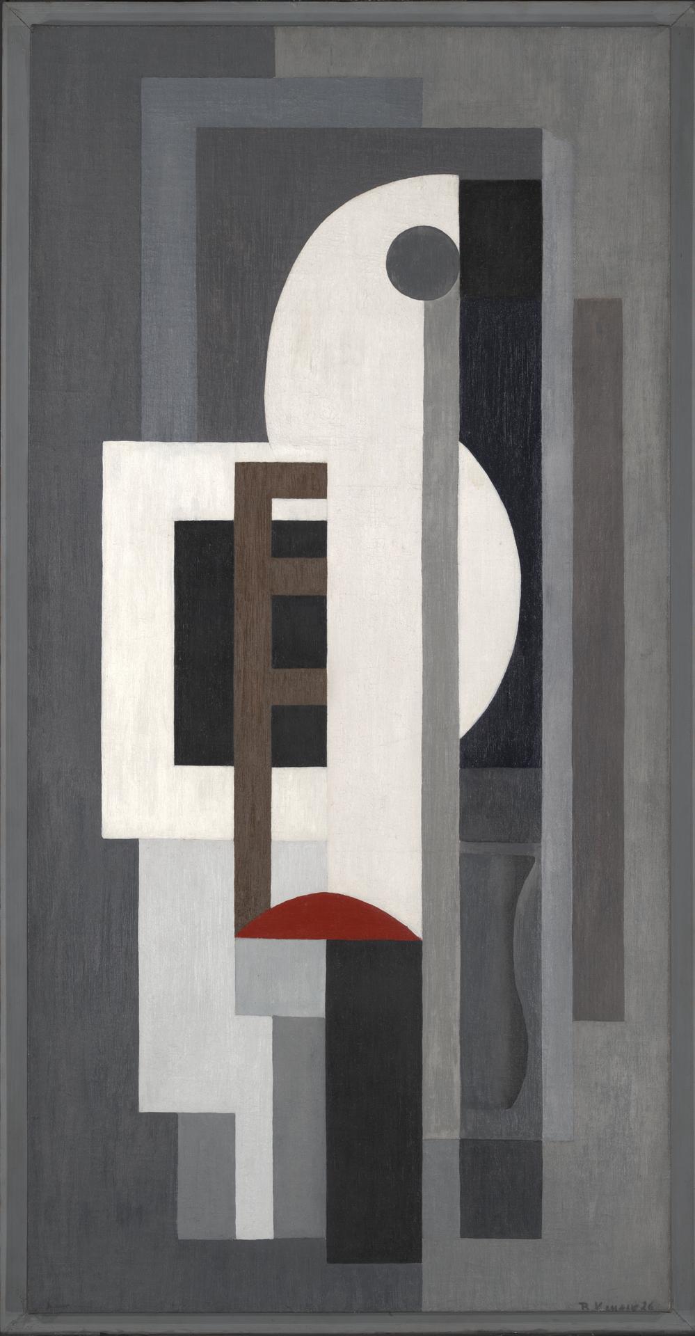 Composition I, Ragnhild Keyser, 1926, peinture à l’huile