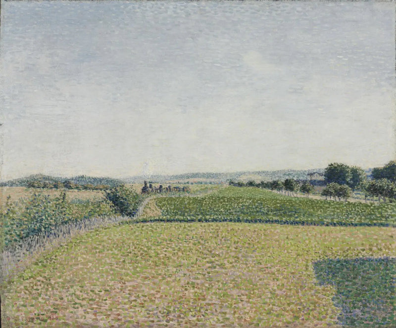 Rautatie Dieppeen - Camille Pissarro