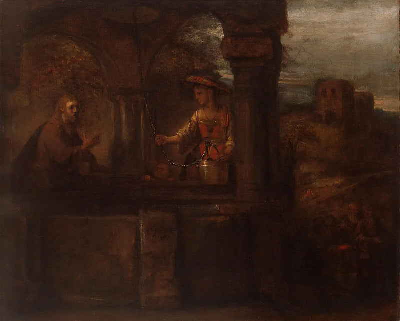 Kristus ja samarialainen - Rembrandt