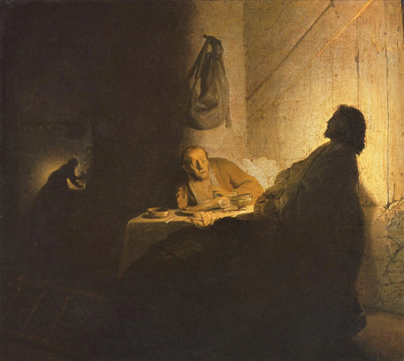 Emmaus-matkaajat - Rembrandt