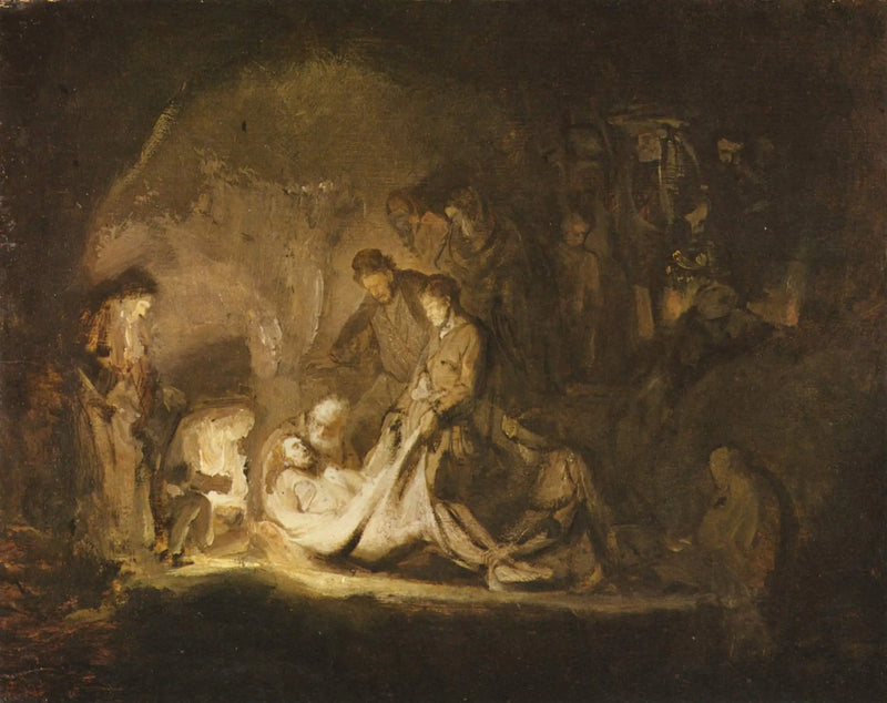 Kristuksen hautaaminen - Rembrandt