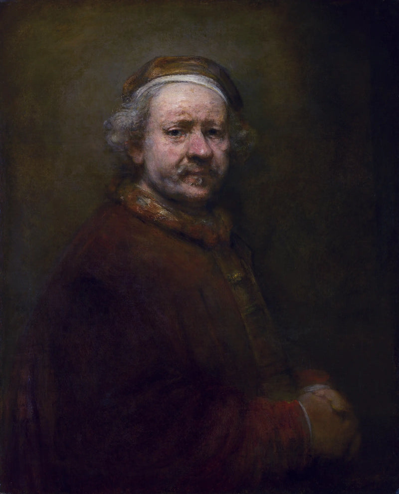 Itseportrai 63-vuotiaana - Rembrandt