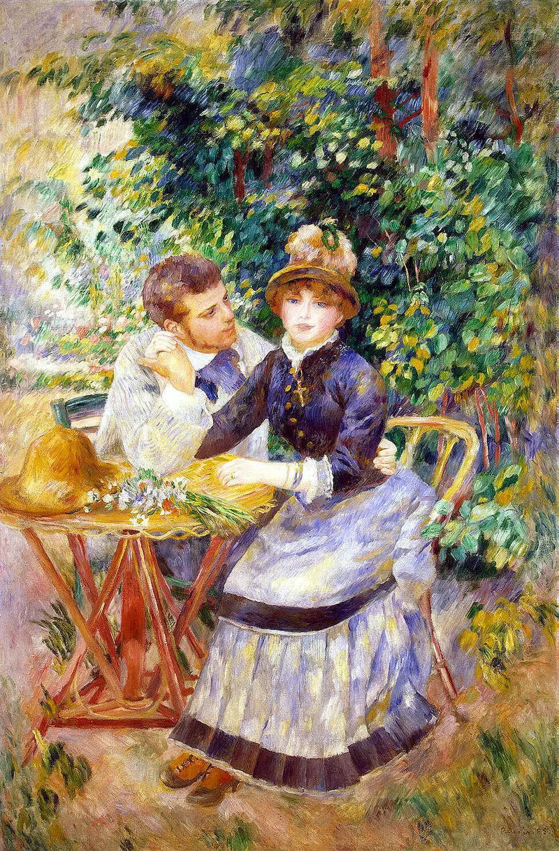 Puutarhassa - Pierre-Auguste Renoir