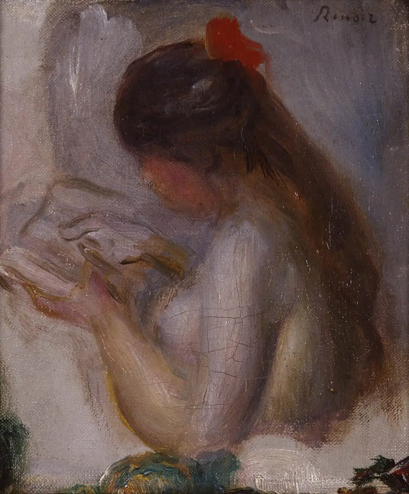 Nuoren tytön muotokuva lukemassa - Pierre-Auguste Renoir