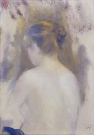Nainen selkäpuolelta - Pierre-Auguste Renoir